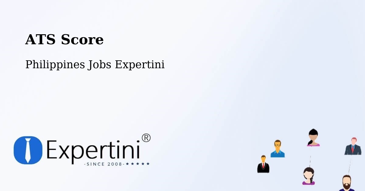 Resume ATS Score & Job Description Match Tool – Bangar - Philippines Jobs Expertini